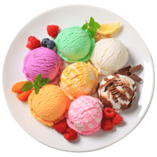 Ice Cream Plate